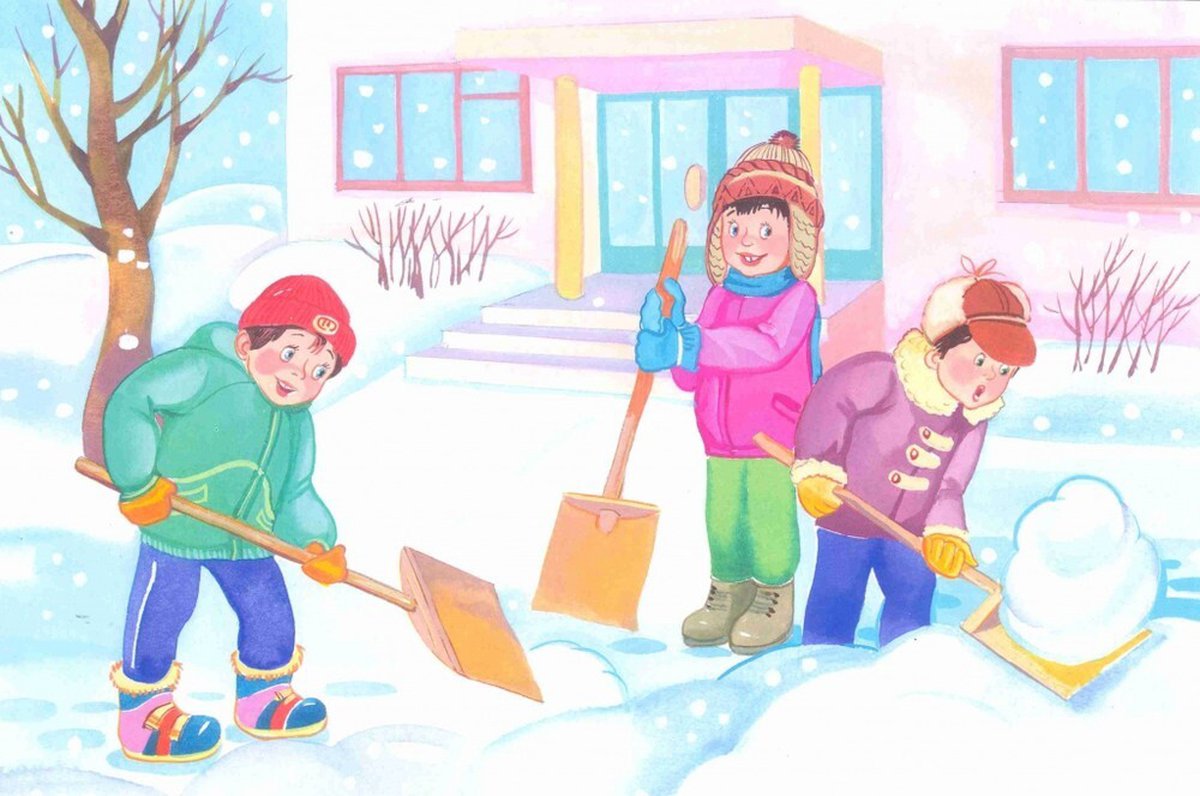 Зима для детей дошкольного возраста