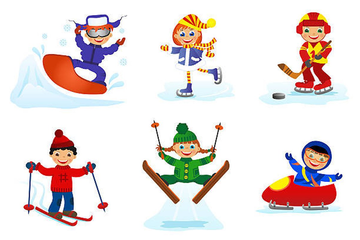 Зимние виды спорта для детей дошкольного возраста