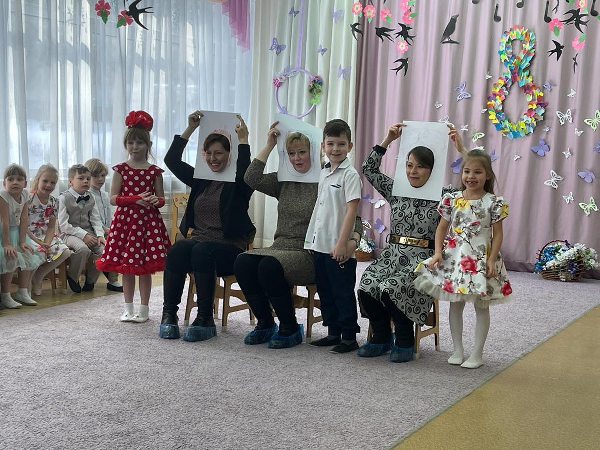 8 Марта в нашем детском саду.