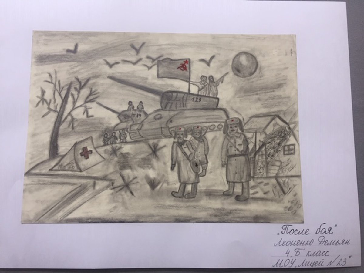 Рисунок посвященный Дню героев Отечества