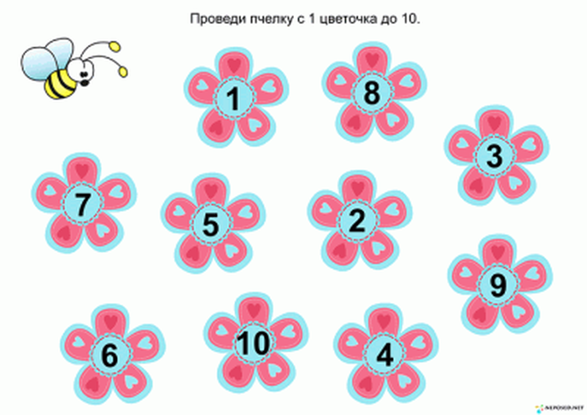 Раздаточный материал цветочки