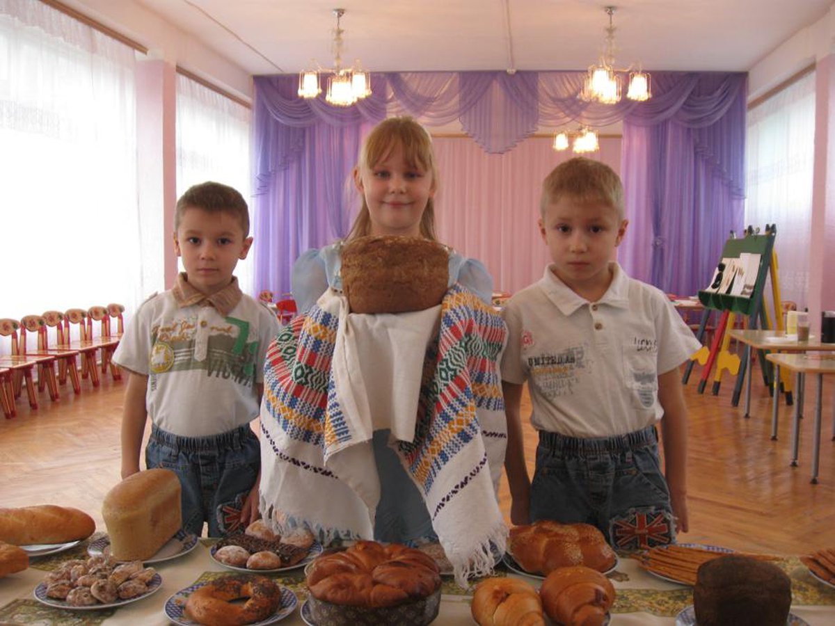 Праздник хлеба в подготовительной группе