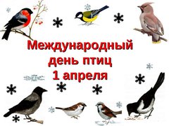 "День птиц" в детском саду.