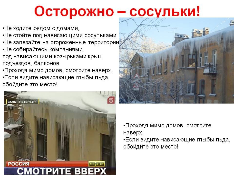 Осторожно сосульки картинки